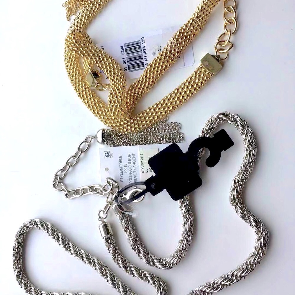 Bundle chain belts NWT